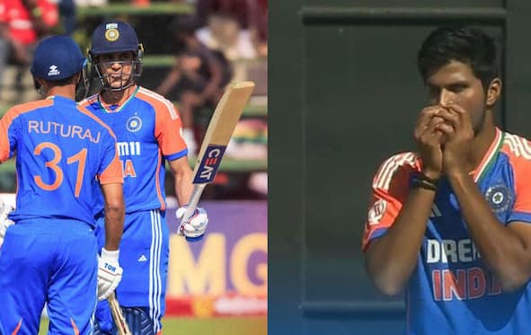 'Pitch Was Flat, It Was Two-Paced': Sundar Contradicts Shubman Gill's Insights On Harare Pitch